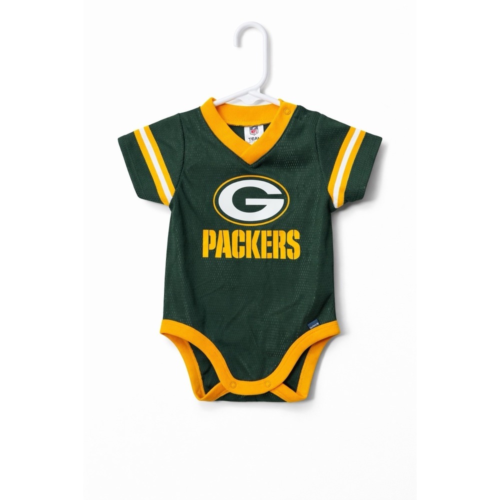 Green Bay Packers 0-3 mo Baby Bodysuit Onesie - Gerber NFL